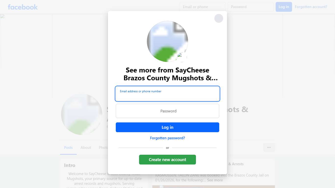 SayCheese Brazos County Mugshots & Arrests Bryan TX Facebook